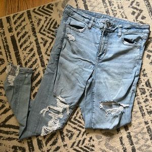 AE High Rise Jeggings